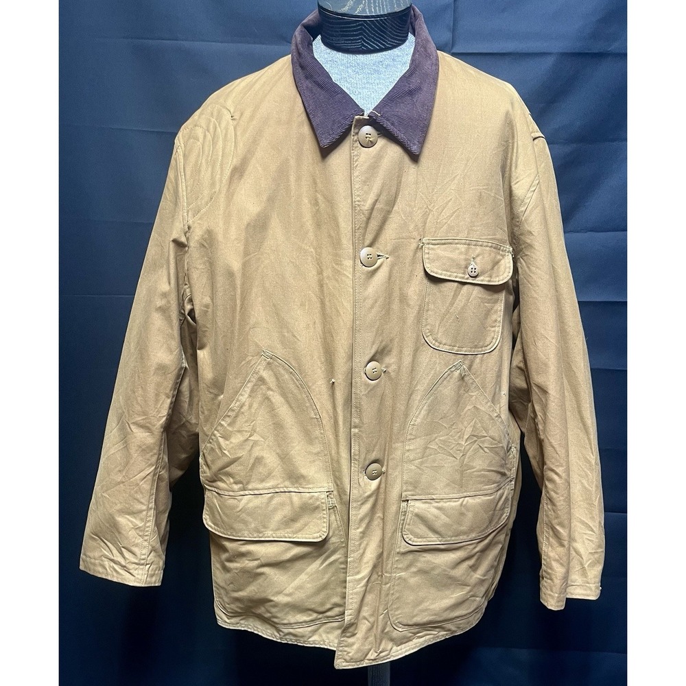 Vintage 1960's‎ Sears Roebuck Active Sportswear Expandable Hunting Field Jacket